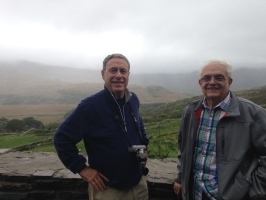 Tom and Dick Cassis, Brothers on a private  tour of Ireland